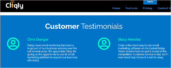 Cliqly Customer Review image