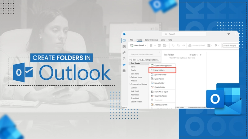 create folders in outlook