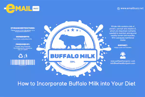 How to Incorporate Buffalo Milk into Your Diet