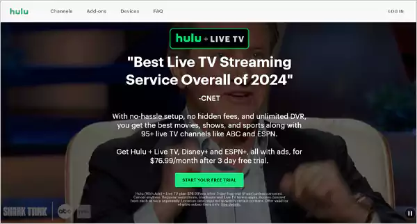 Hulu plus Live TVs